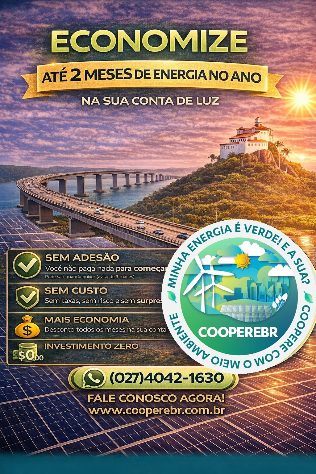 Vantagens COOPERE-BR